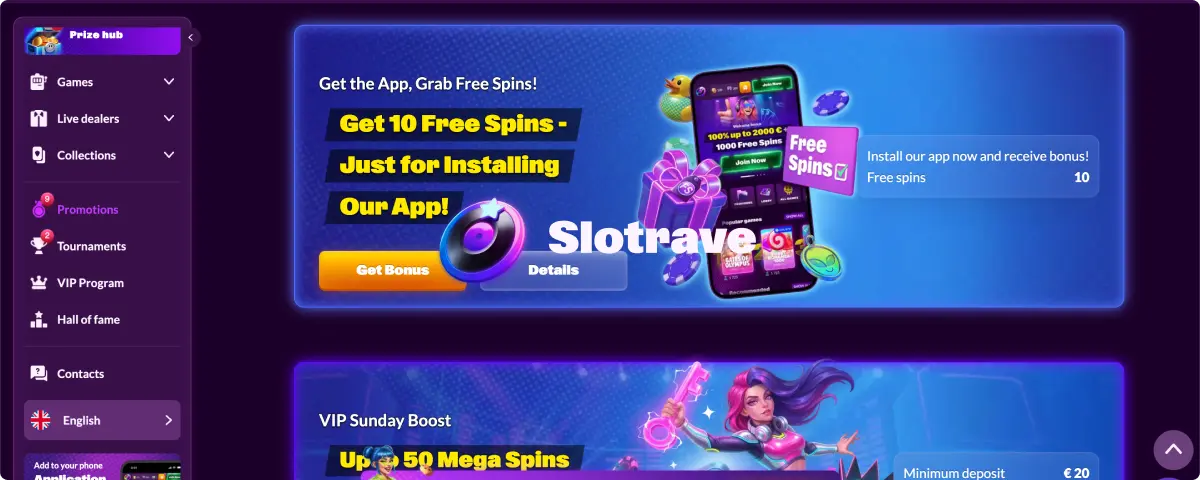 Slotrave Preuzmite Aplikaciju